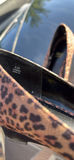 Impo Leopard Print Peep Toe Wedge Heels - thumbnail 4 of 5
