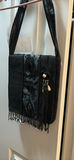 Black Beaded Shoulder Handbag - thumbnail 3 of 3