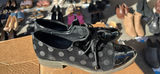 Django & Juliette Black Polka Dot Lace-Up Shoes - thumbnail 3 of 6