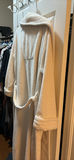 White Hooded Bathrobe Size L/XL - thumbnail 5 of 5