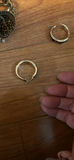 Gold-Tone Bracelet and Hoop Earrings - thumbnail 5 of 5