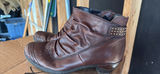 Pair of Brown Leather Ankle Boots - thumbnail 2 of 6