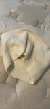 White Knit Mittens and Beanie Hat - thumbnail 3 of 3