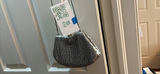 Silver Metallic Evening Handbag - thumbnail 2 of 3