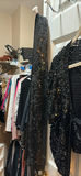 Black Sequin Cardigan and Scarf - thumbnail 3 of 5