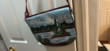 Hand-Painted Landscape Crossbody Purse - thumbnail 2 of 3