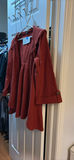 For Cynthia Hooded Red Jacket Size M - thumbnail 1 of 6
