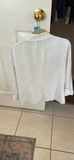 Matty M White Sequin Blazer Size Medium - thumbnail 4 of 5