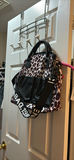 Leopard Print Handbag with Shoulder Strap - thumbnail 1 of 4