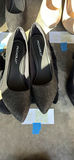 Piccadilly Black Glitter High Heel Pumps with Shoe Bag - thumbnail 1 of 6
