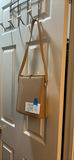 Beige Patent Leather Shoulder Handbag - thumbnail 1 of 4