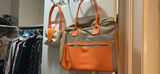 Canvas Tote Bag With Attached Pouch - thumbnail 1 of 6