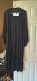 Calvin Klein Black Dress and Robe Set - thumbnail 1 of 5