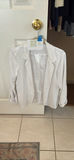 Matty M White Sequin Blazer Size Medium - thumbnail 1 of 5
