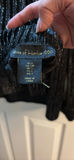 House of Harlow 1960 Black Metallic Ribbed Top and Jacket Set - thumbnail 7 of 7