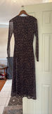 Joie Leopard Print Long Sleeve Dress Size Small - thumbnail 3 of 3