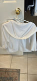 Cleo White Hooded Jacket Size Small - thumbnail 4 of 4