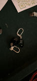 Black Beaded Necklace and Matching Earrings - thumbnail 4 of 4