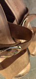 Pair of Brown Suede Slide Sandals - thumbnail 4 of 6