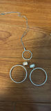 Matching Circular Jewelry Set - thumbnail 2 of 2