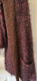 Panne Fuzzy Knit Cardigan Sweater - thumbnail 3 of 4