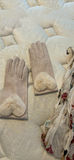 Pair of Gloves and Butterfly Print Scarf - thumbnail 2 of 3