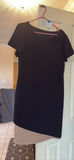 Connected Apparel Black and Beige Dress Size 10 - thumbnail 1 of 5