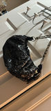 Black Sequin Shoulder Bag - thumbnail 3 of 3
