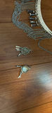 Metal Fringe Necklace and Matching Earrings - thumbnail 3 of 3