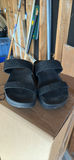 IRSOE Black Double Strap Sandals Size 5 - thumbnail 2 of 5
