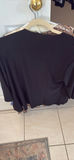 JV Collection Black Cardigan and Animal Print Top - thumbnail 4 of 9