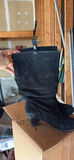 Pair of Black Mid-Calf Heeled Boots - thumbnail 2 of 5