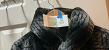 Black Patterned Faux Fur Coat - thumbnail 4 of 6