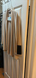 Karl Lagerfeld Paris Beige Open Front Cardigan - thumbnail 1 of 5