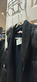 Black Knit Vest with Faux Fur Trim - thumbnail 4 of 6