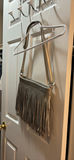 Metallic Fringe Crossbody Handbag - thumbnail 1 of 3