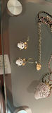 Betsey Johnson Skull Necklace and Earrings Set - thumbnail 2 of 3