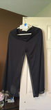 Black Sheer Pants and Open Front Jacket Set - thumbnail 3 of 6