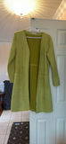 Solitaire Green Open Front Cardigan Coat Size M - thumbnail 1 of 4