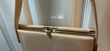 Beige Patent Leather Shoulder Handbag - thumbnail 2 of 4