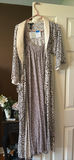 Jones New York Leopard Print Dress and Robe Set - thumbnail 1 of 6