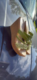 San Giorgio Green Wedge Sandals - thumbnail 3 of 5