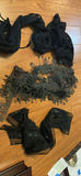 Black Lace and Mesh Fabric Accessories - thumbnail 1 of 4
