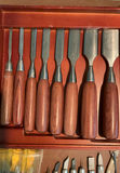 Assorted woodworking chisels, gouges, and drafting tools - thumbnail 2 of 8
