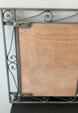 Pair Of Silver Toned Metal Framed Wall Mirrors - thumbnail 4 of 5
