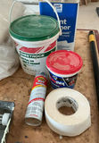 Paint supplies, tools, and ladder - thumbnail 5 of 14