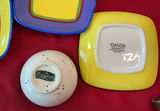 Dansk handpainted dinnerware with colorful square plates - thumbnail 5 of 5