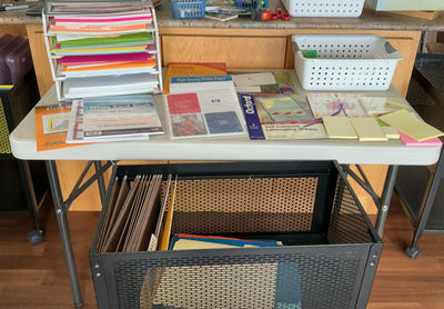 2nd Office Supply Lot With Rolling File Cabinet - Image 1 of 14