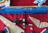 Assorted Toys, lego like Boeing Jet, and Sports Memorabilia - thumbnail 2 of 8