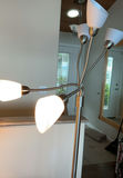 Chrome And White Contemporary Lamps, Wall Art - thumbnail 4 of 4